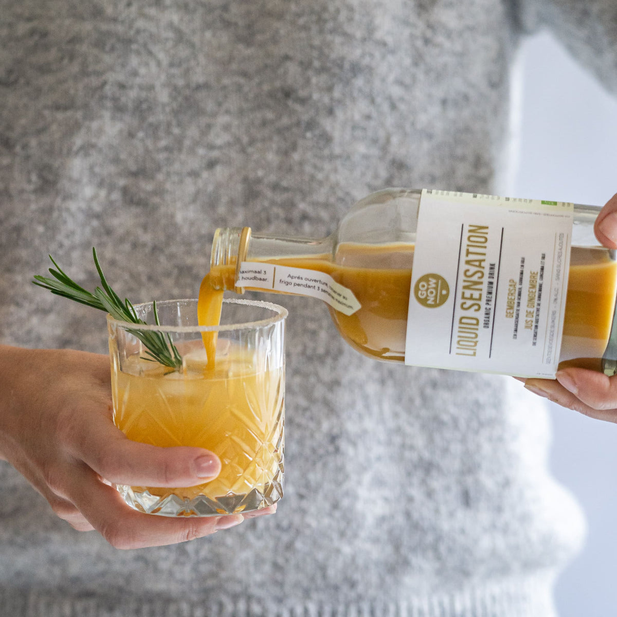 Alcoholvrij Drankje met Gember!