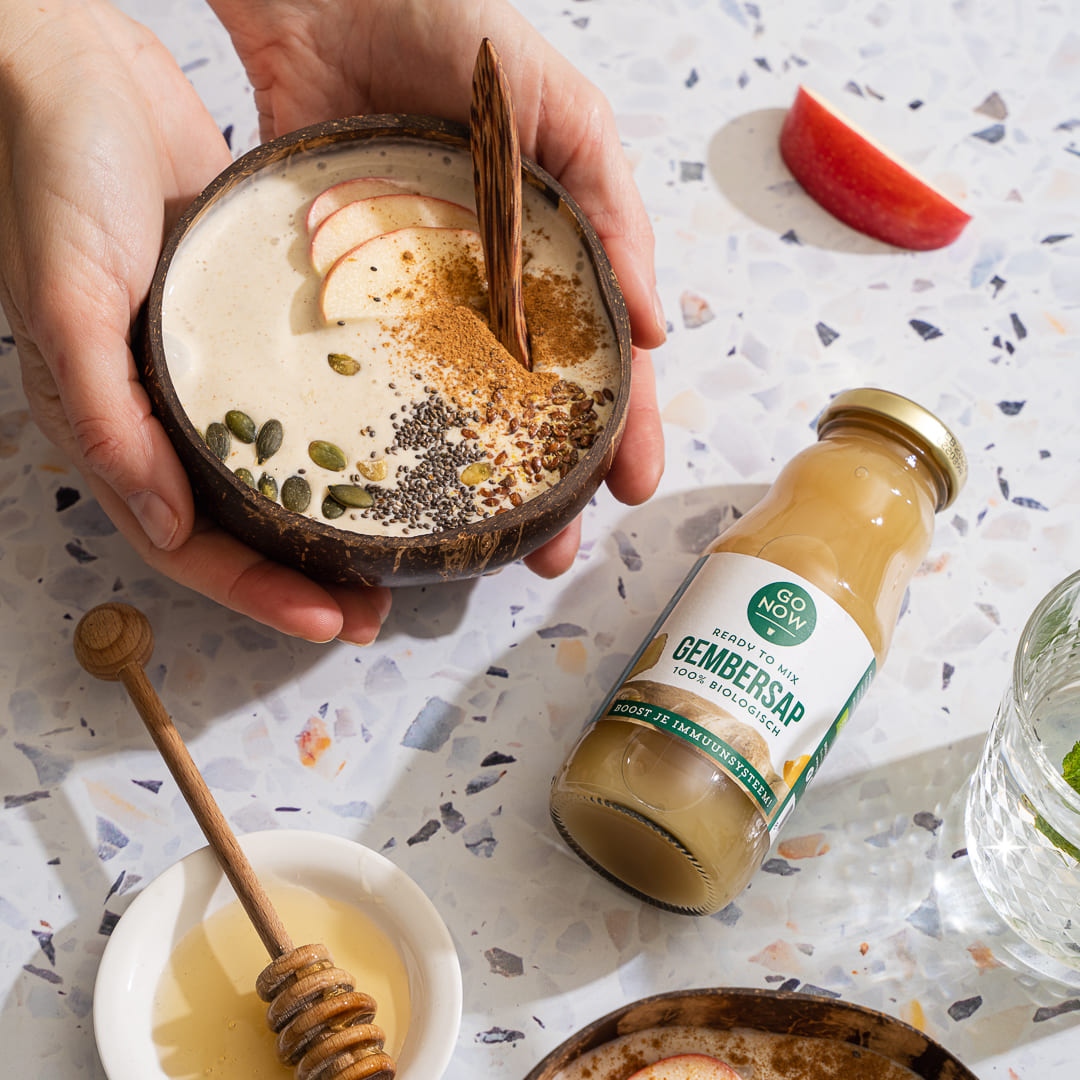 Smoothie Bowl met Gember en Appel