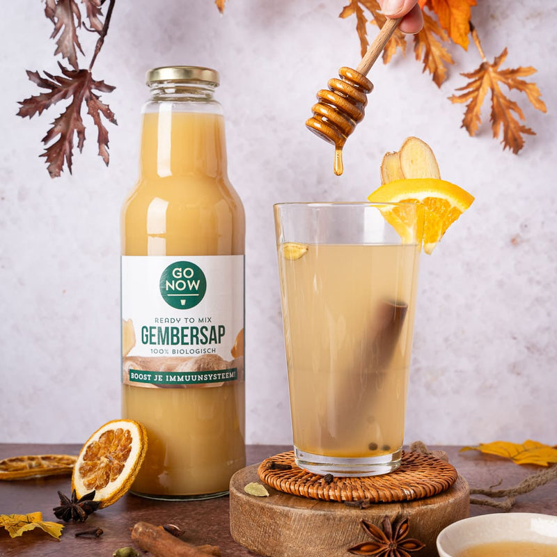 Thé épicé au gingembre avec cannelle et miel