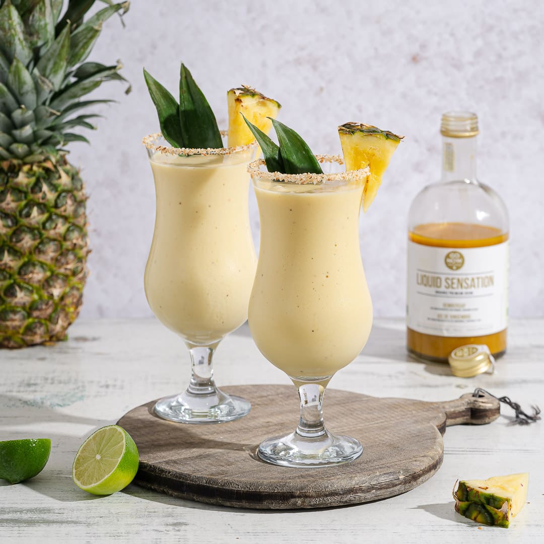 Golden Pina Colada: een tropische traktatie en volledig alcoholvrij!