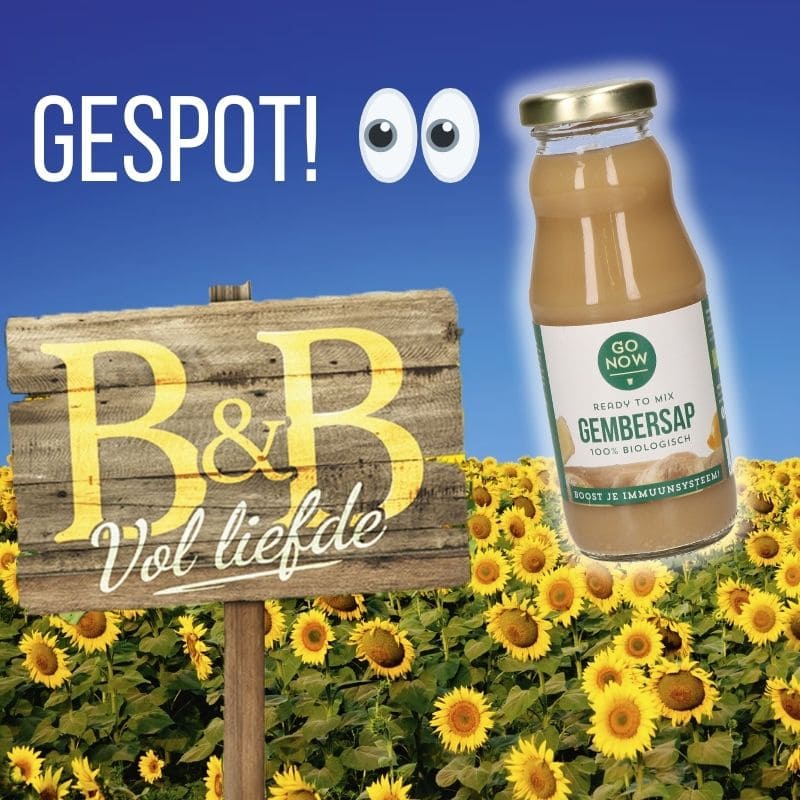 Gembersap gespot in B&amp;B Vol Liefde!