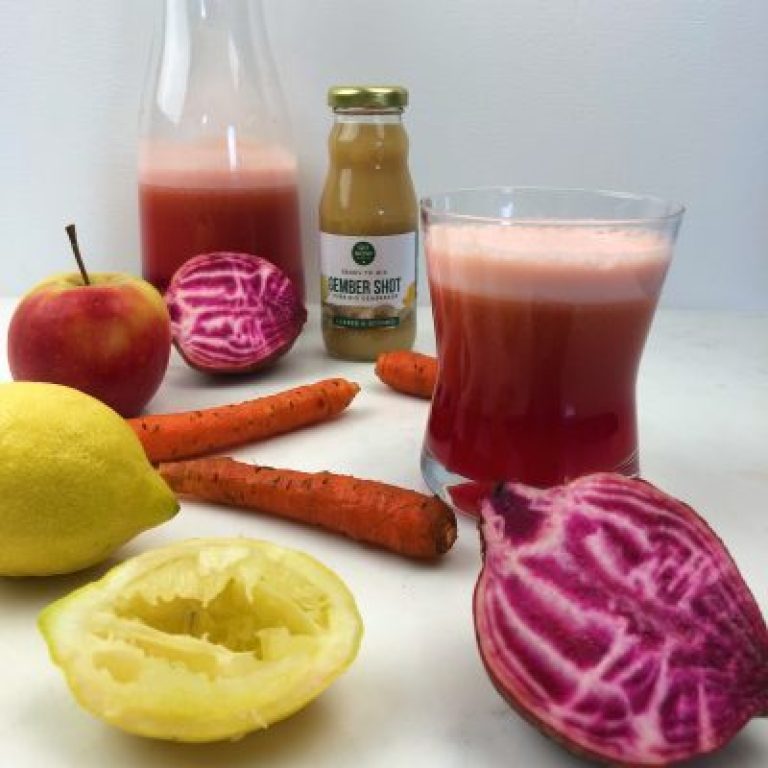 Slowjuice sapje met Gembersap