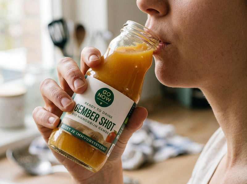 Go Now gembershot, direct drinkbaar