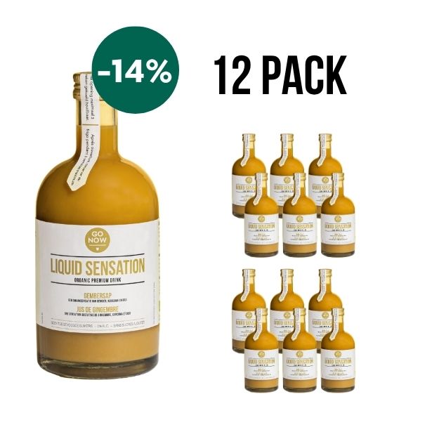 12-pack Liquid Sensation 500ml: twaalf flessen met pack-voordeel