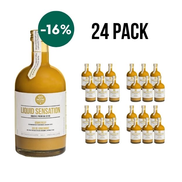 24-pack Liquid Sensation 500ml: vierentwintig flessen met pack-voordeel
