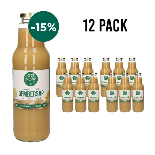 12x Pure Gembersap 750ml