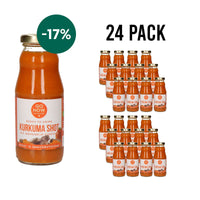 24-pack Kurkuma Shot 200ml: vierentwintig flesjes met pack-voordeel