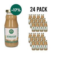 24-pack Pure Gembersap 200ml: vierentwintig flesjes met pack-voordeel