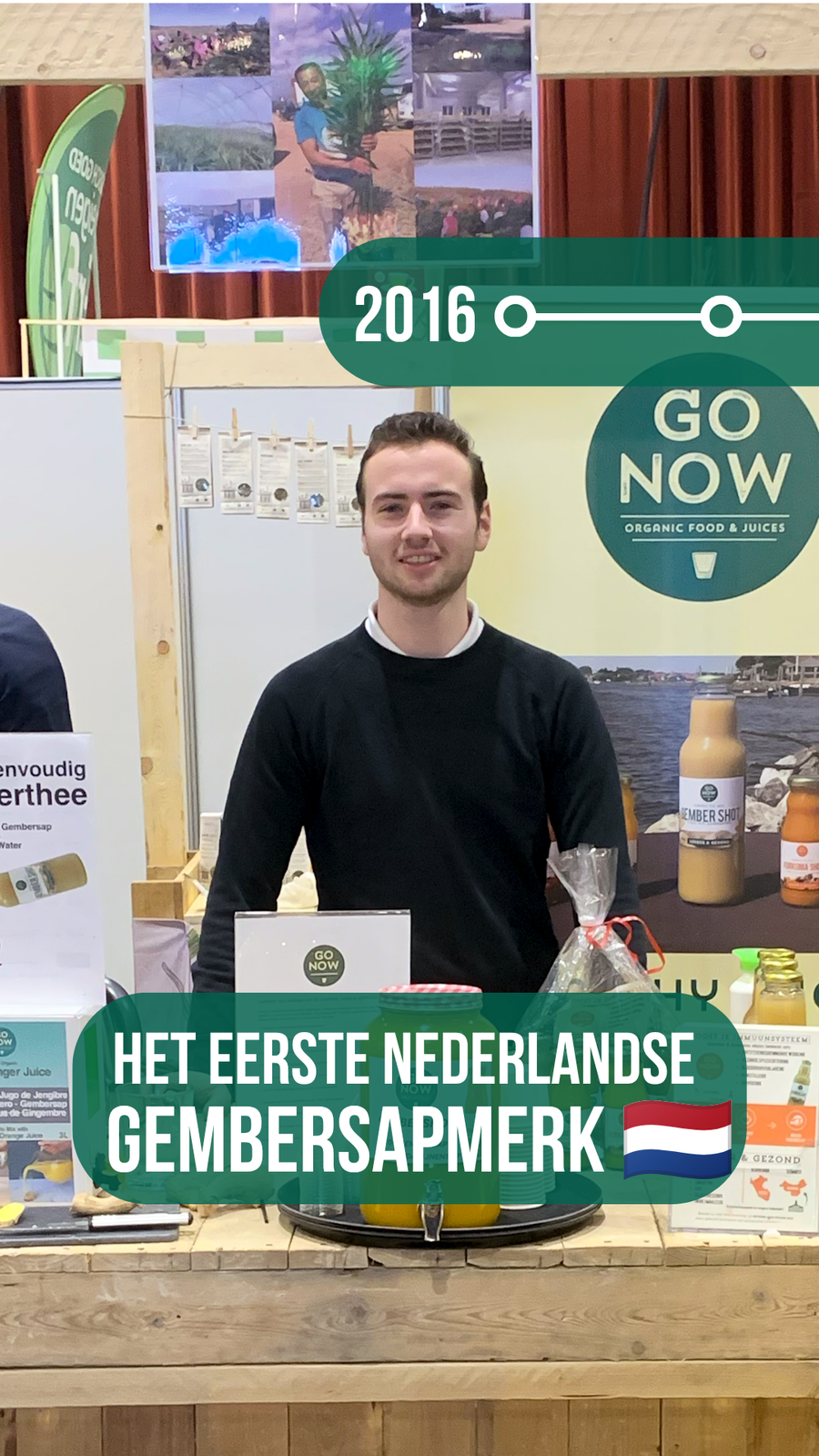 Het ontstaan van Go Now: de eerste flessen gembersap